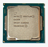 Процессор (CPU) Intel Pentium G4560 2 ядра, 3.5 Ггц сокет 1151 б/у