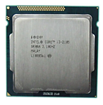 Процессор (CPU) Intel i3-2105 2 ядра, 3,1 Ггц сокет 1155 б/у