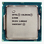 Процессор (CPU) Intel Celeron G3900 2 ядра, 2,8 Ггц сокет 1151 б/у