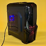 Системный блок Intel i5-8500 6 ядер 6 пот. 4.1 Ггц, 16 Гб, SSD 256 Гб, HDD 1 Тб, GTX 1660 Super б/у
