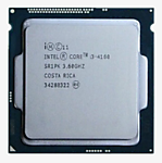 Процессор (CPU) Intel i3-4160 2 ядра, 3,6 Ггц сокет 1150 б/у