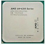Процессор (CPU) AMD A4-6300 2 ядра, 3.9 Ггц, сокет FM2 б/у
