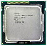 Процессор (CPU) Intel i5 2500 4 ядра, 3,3 Ггц сокет 1155 б/у