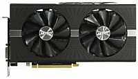 Видеокарта Sapphire Nitro+ AMD Radeon RX570 4 Гб 8+6 pin 2*DP 2*HDMI DVI б/у