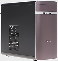 Корпус DEXP 1500 MiniTower черный б/у