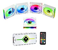 Комплект вентиляторов ARGB 120мм с контроллером (5шт)