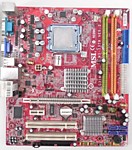 Материнская плата MSI G31M (MS-7379) 2*DDR2 сокет 775 б/у
