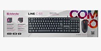 Игровой набор клав.+ мышь Defender Line C-511