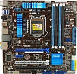 Материнская плата ASUS P8P67-M PRO 4*DDR3 сокет 1155 б/у