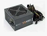 Блок питания Corsair VS450 450W 4+4pin, 6+2 pin x 2, 4 SATA б/у