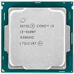 Процессор (CPU) Intel i3 9100F 4 яд., 4,2 Ггц сокет 1151 v2 б/у