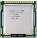 Процессор intel i7-870 4 ядра 8 пот, 3,6 Ггц сок 1156 б/у