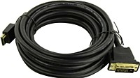 Кабель HDMI в DVI-D 5 м б/у