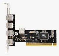 USB HUB VIA6212 (4+1) port PCI