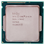 Процессор (CPU) Intel i3-4170 2 ядра, 3,7 Ггц сокет 1150 б/у