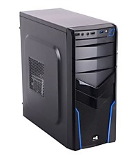 Корпус Miditower Aerocool V2X Blue ATX б/у