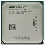 Процессор (CPU) AMD Athlon X2 5200 2 ядра, 2,7 Ггц сокет AM2 б/у