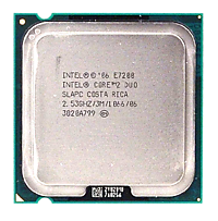 Процессор (CPU) Intel Core2 Duo E7200 2 ядра, 2,53 Ггц сокет 775 б/у