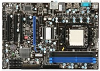 Материнская плата MSI 770-C45 (MS-7599) 4*DDR3 сокет AM2+,AM3 б/у