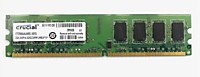 Оперативная память Crucial 2 ГБ DDR2 800 Mhz б/у 