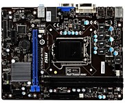 Материнская плата MSI H61M-P20 (G3) (MS-7788) 2*DDR3 сокет 1155 б/у